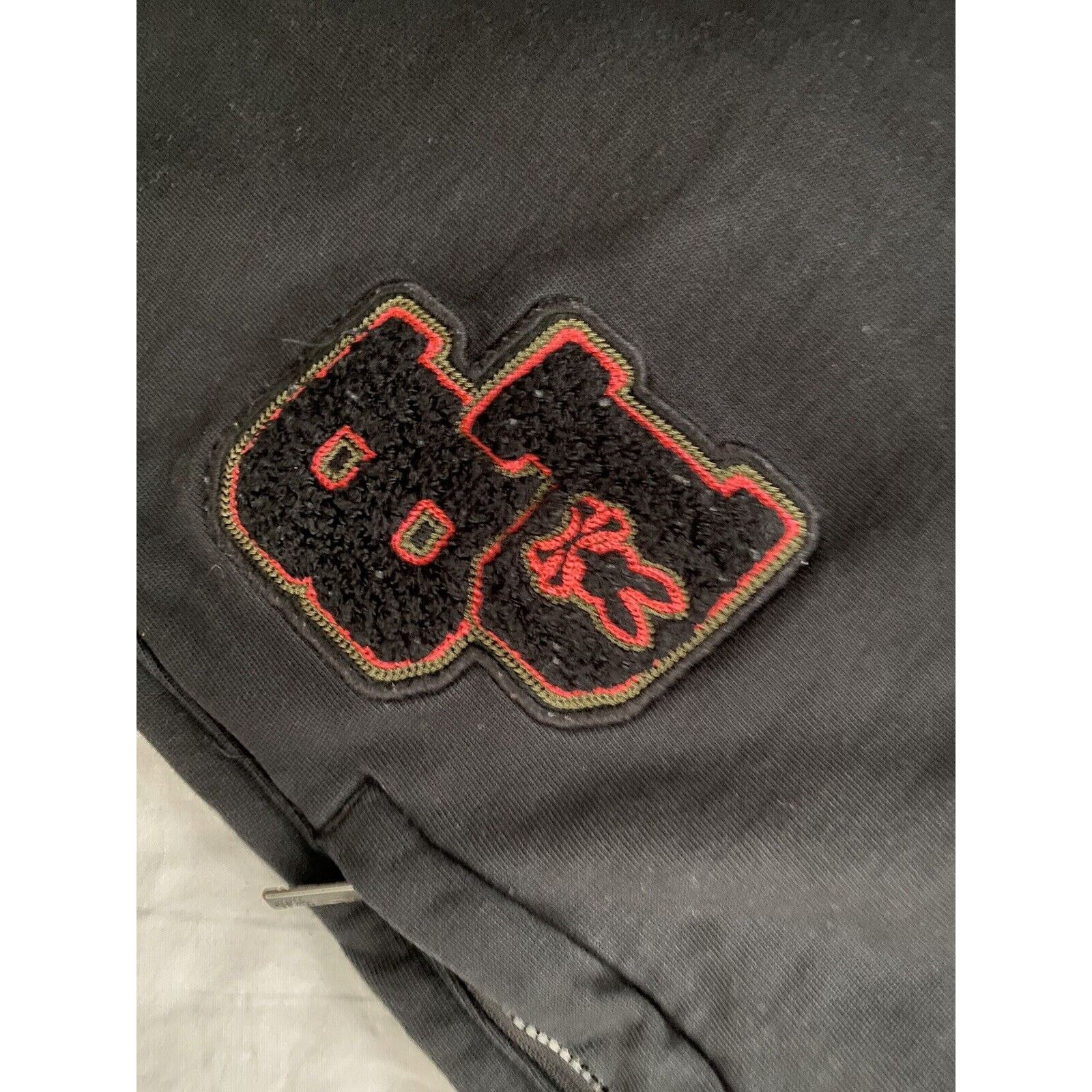 Psycho Bunny Psycho Bunny Sweatpants Men's L Patchin Chenille Bunny Black Size US 30 / EU 46 - 3 Thumbnail