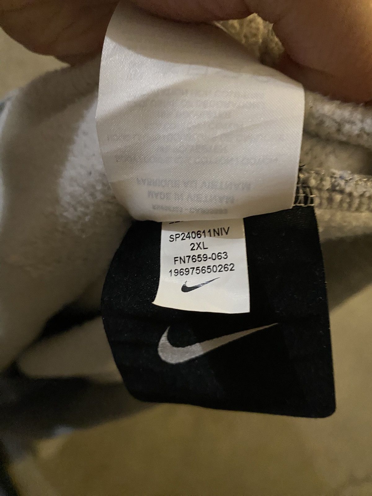 NOCTA × Nike Nike x Drake NOCTA Hoodie Grey Size US XXL / EU 58 / 5 - 5 Thumbnail