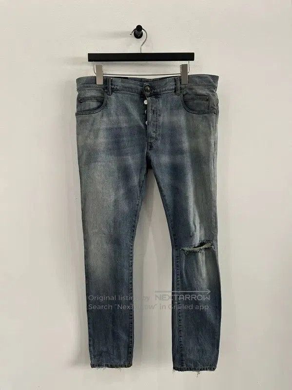 Balmain Balmain Men's Casual Denim Pants in Blue . Size US 34 / EU 50 - 1 Thumbnail