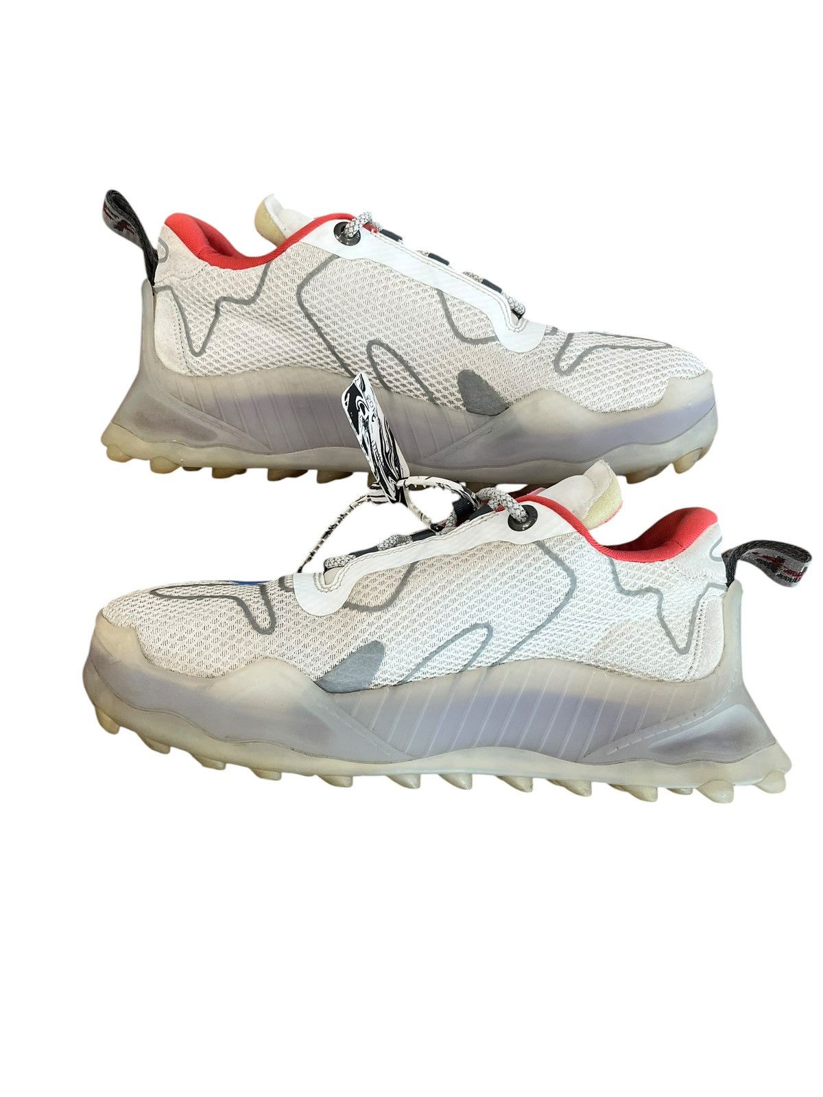 Off-White Off-White ODSY Mesh Transparent Blue Size US 10 / EU 43 - 3 Thumbnail