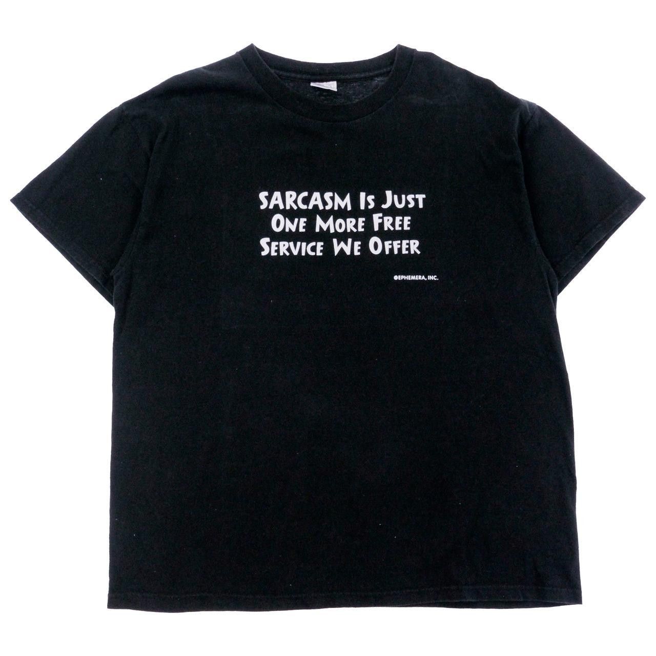 Vintage Sarcasm T Shirt Size L