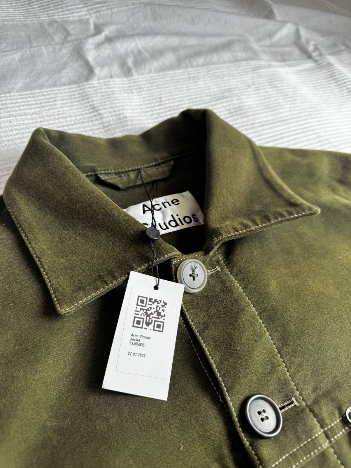 Acne Studios Acne Studios Heavy Cotton Jacket Size US L / EU 52-54 / 3 - 8 Thumbnail