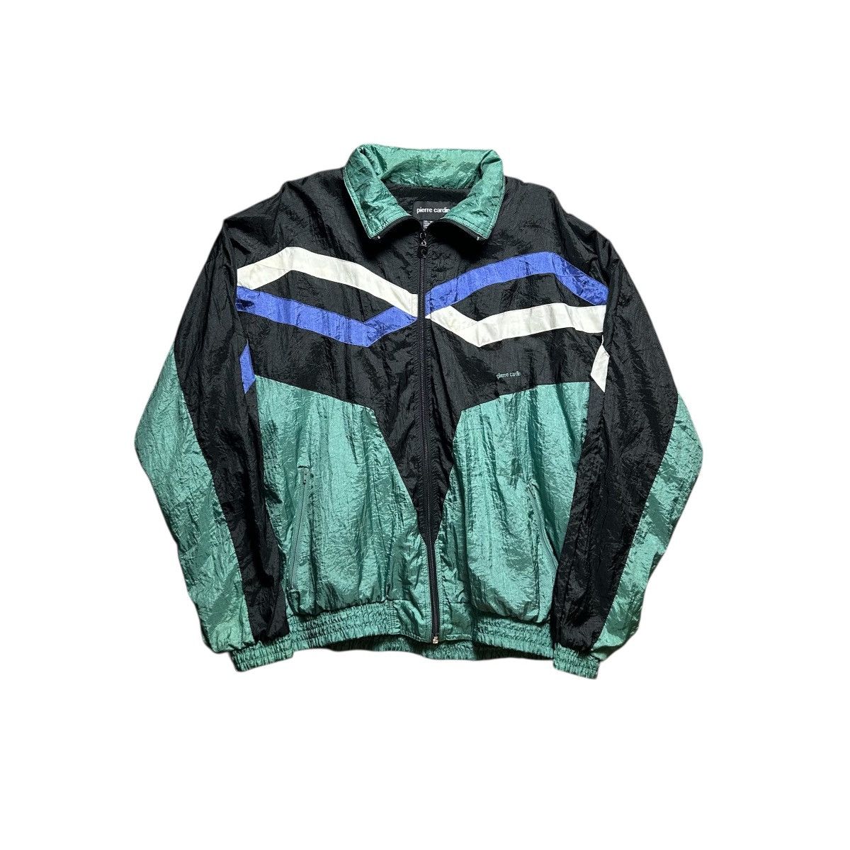 Pierre Cardin Vintage 90s Pierre Cardin Zipper Jacket Size US M / EU 48-50 / 2 - 1 Thumbnail