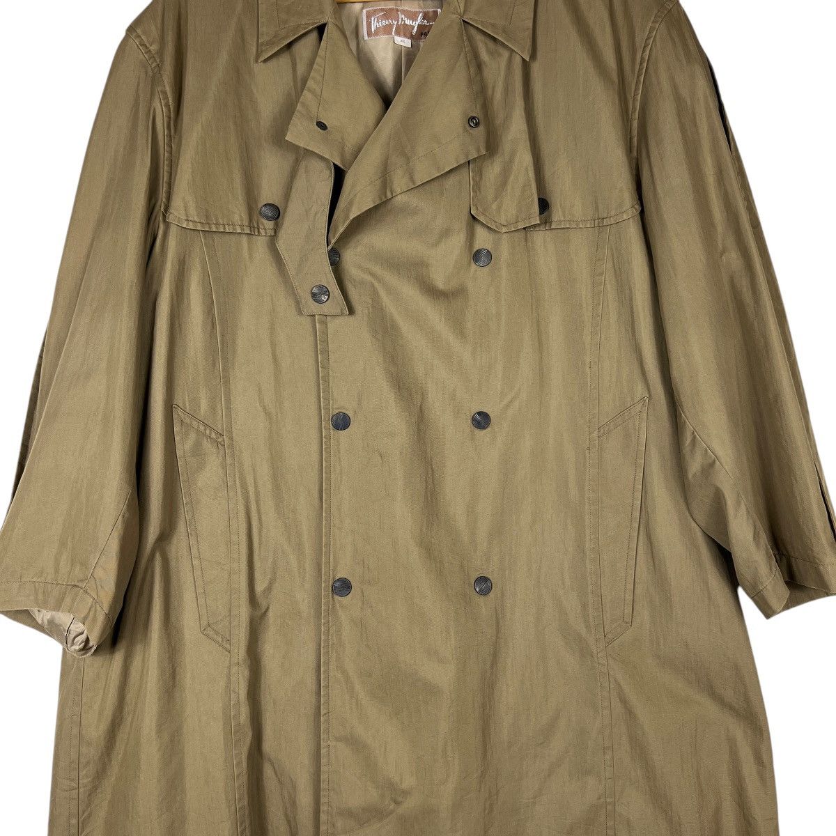 Mugler 💥 80s 90s Thierry Mugler Paris Trench Coat Size US M / EU 48-50 / 2 - 6 Thumbnail