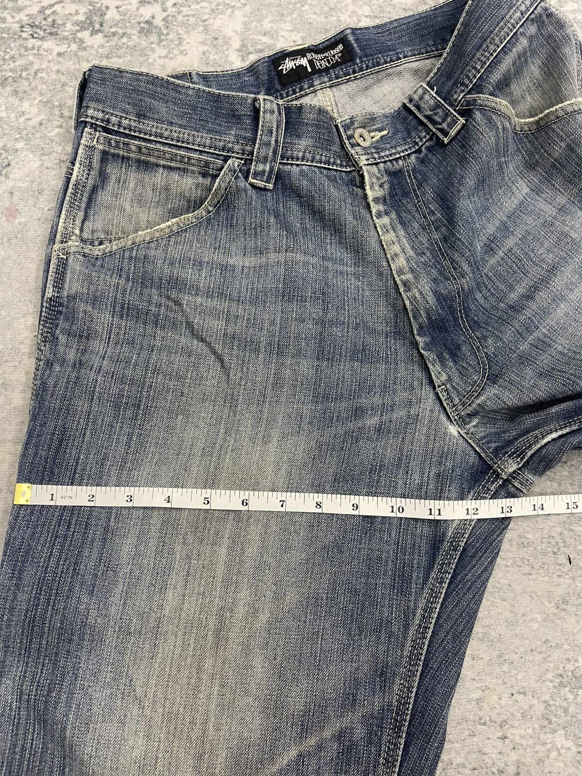 Stussy Vintage Stüssy Japan 'Rough & Rugged' Carpenter Denim Pants Size US 32 / EU 48 - 19 Thumbnail