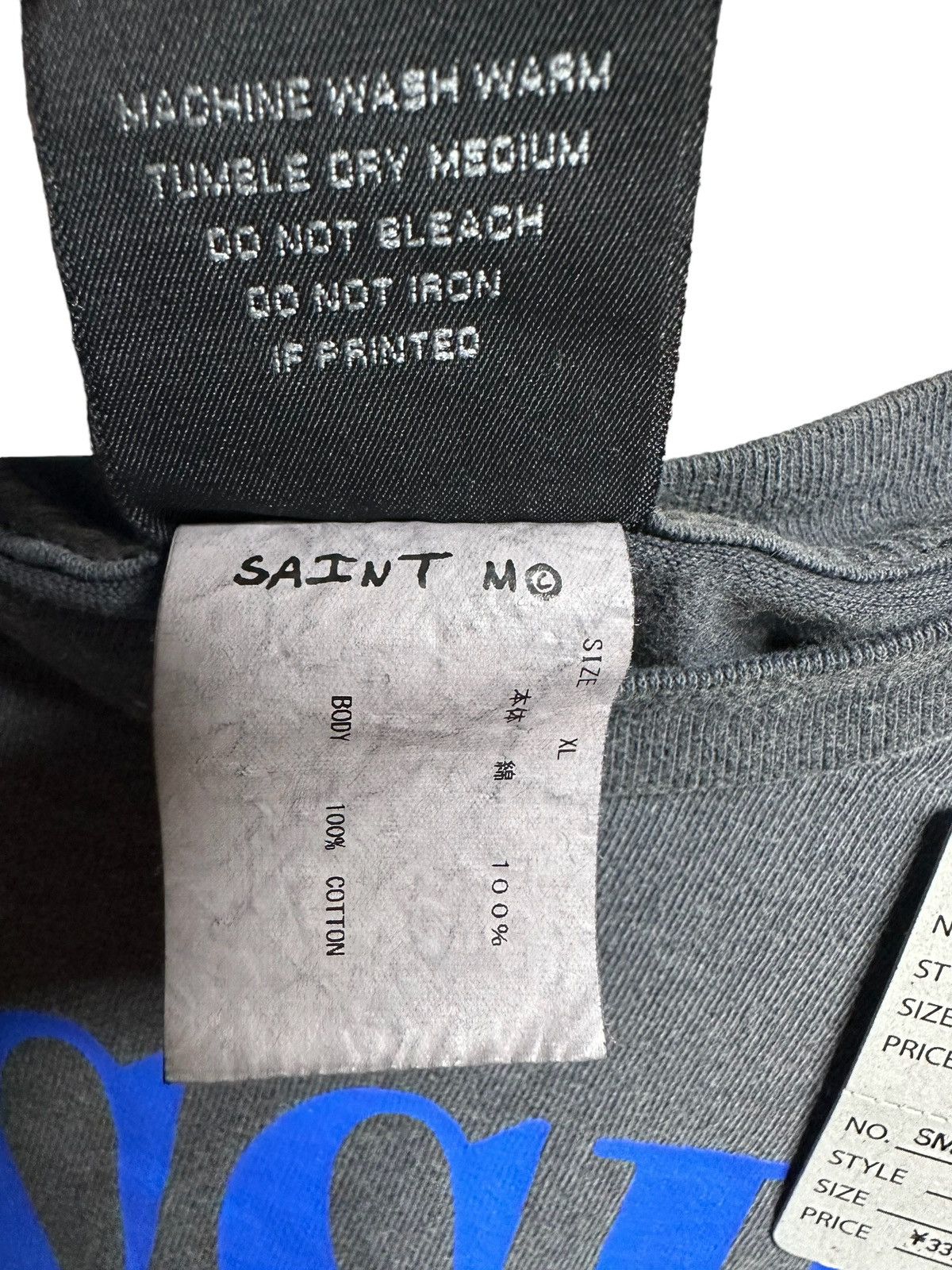 Saint Michael Saint Mxxxxxx Massive LS/Tee Size US XL / EU 56 / 4 - 3 Thumbnail