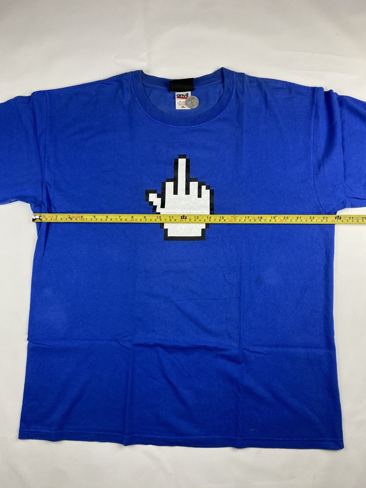 Vintage Vintage Art Finger Tshirt Size US XL / EU 56 / 4 - 8 Thumbnail