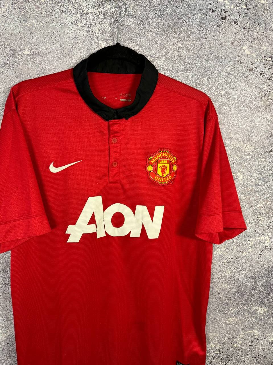 Nike Vintage Manchester United 2013/14 Nike Soccer Jersey Size US XL / EU 56 / 4 - 2 Thumbnail