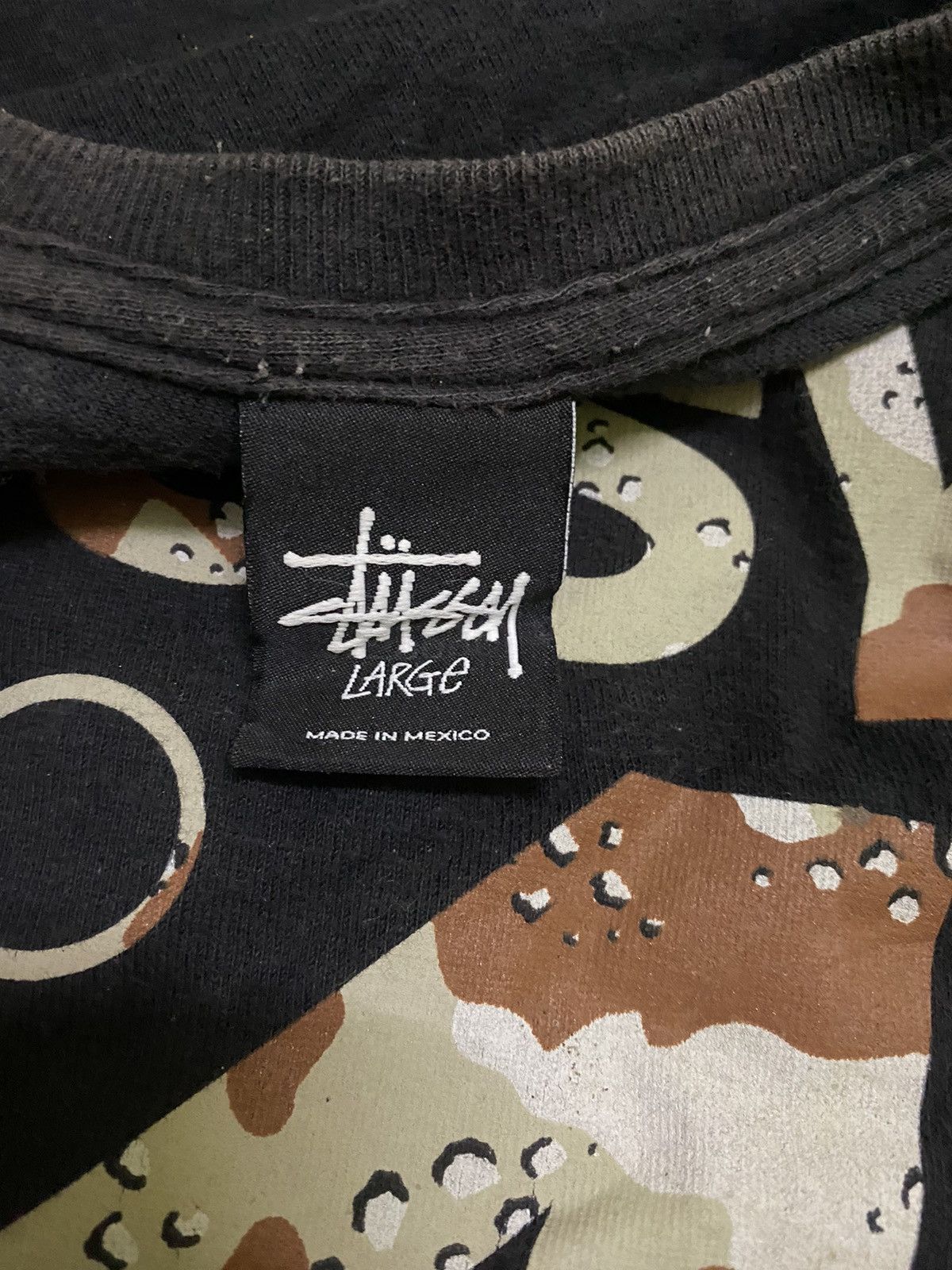 Vintage Stussy No4 Dessert Camo