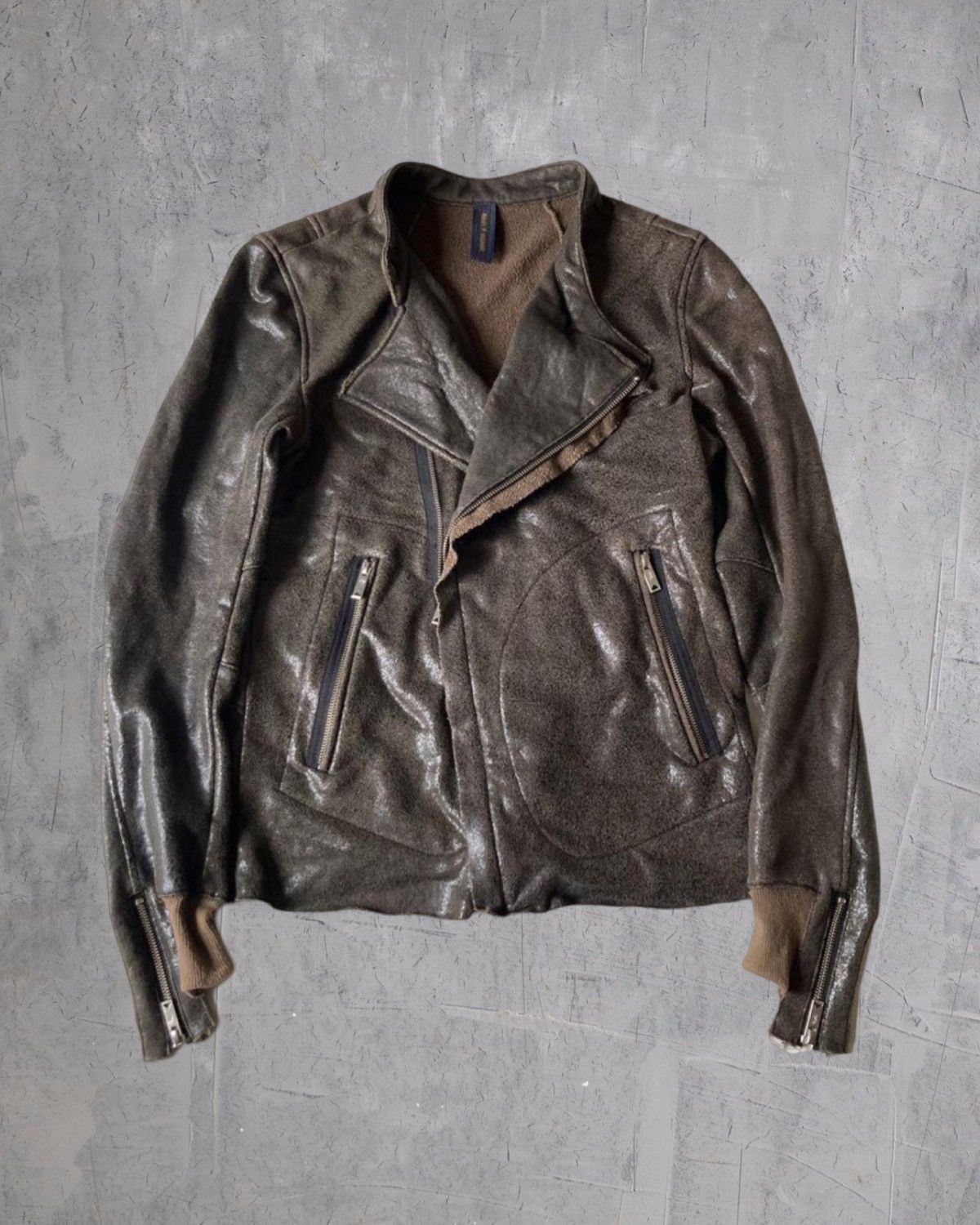 Japanese Brand × Maison MIHARA YASUHIRO Mihara yasuhiro riders leather jacket Size US S / EU 44-46 / 1 - 1 Thumbnail