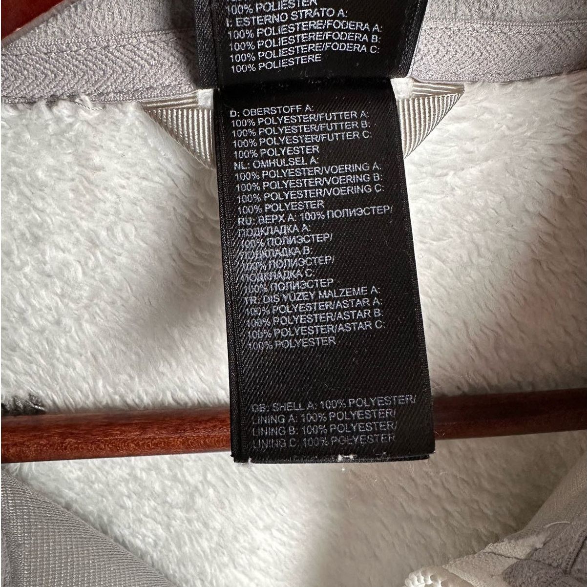 The North Face × Vintage Y2K The North Face Osito Fleece Jacket Sz M Full Zip White Size M / US 6-8 / IT 42-44 - 13 Thumbnail