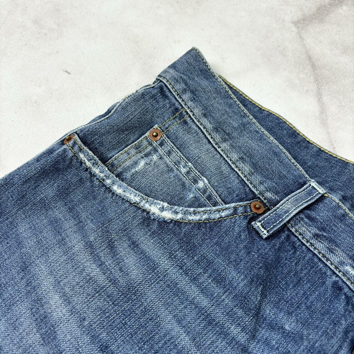 Dolce & Gabbana × If Six Was Nine Dolce & Gabbana ripped skinny jeans Size US 32 / EU 48 - 4 Thumbnail
