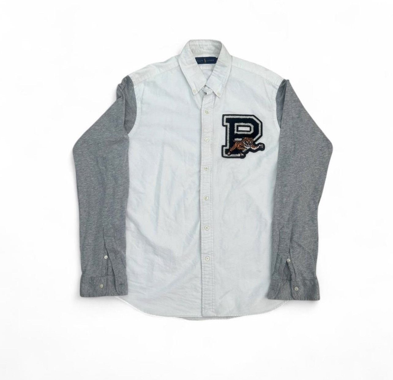 Polo Ralph Lauren 🔥 Free Shipping Varsity Tiger Patch Shirt 🔥 Size US L / EU 52-54 / 3 - 1 Thumbnail