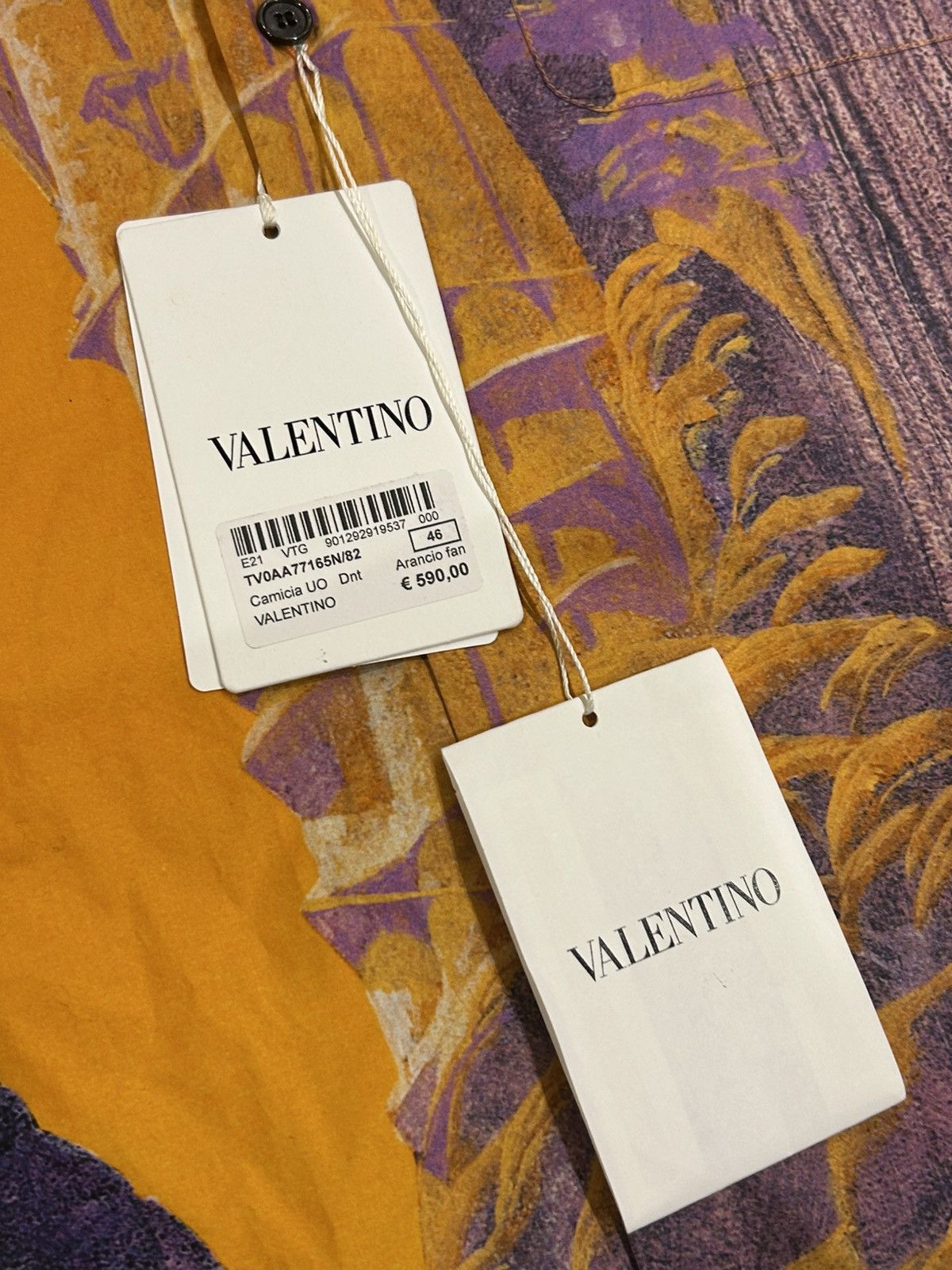 Valentino Valentino SS20 For Mythrresa Button Up Shirt Size US L / EU 52-54 / 3 - 4 Thumbnail