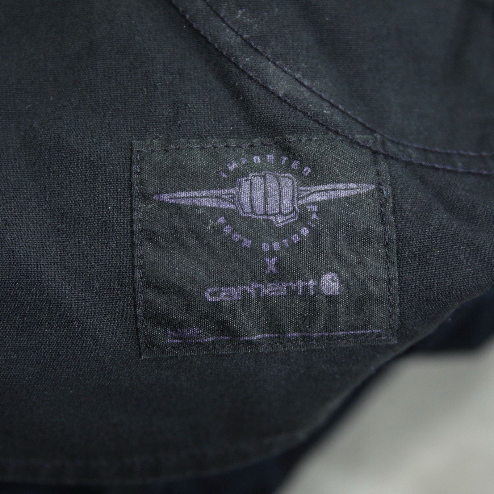 Balenciaga Carhartt x Chrysler Imported From Detroit Black Double Knee Size US 30 / EU 46 - 24 Thumbnail