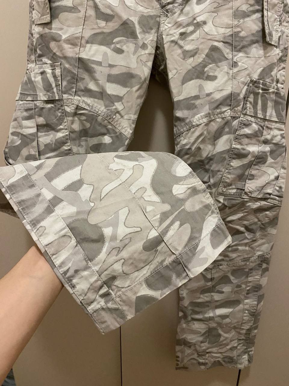 Diesel × Japanese Brand × Vintage Diesel Cargo pants camouflage white sand design Size US 30 / EU 46 - 4 Thumbnail