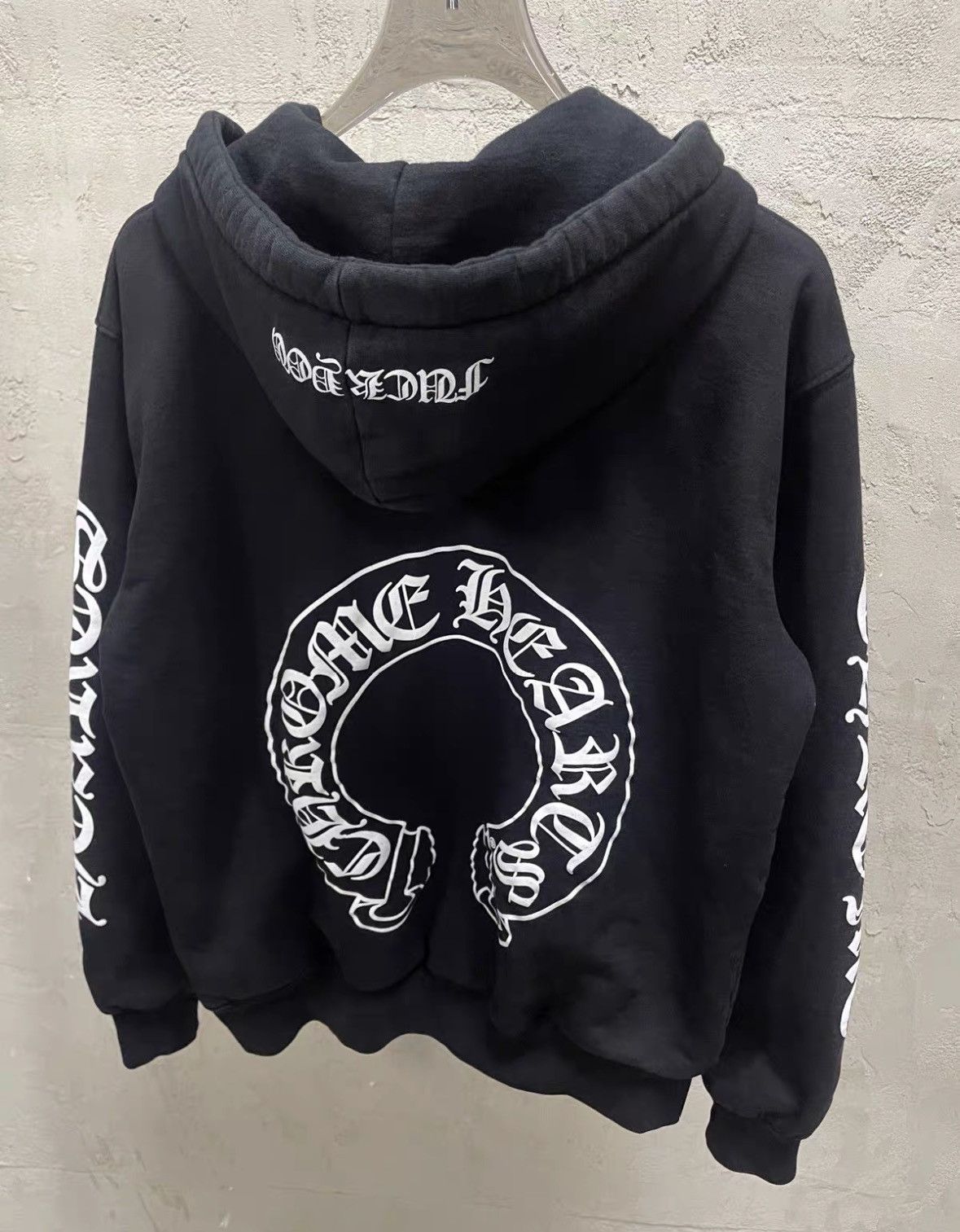 Chrome Hearts CHROME HEARTS Size M Black Waffle Fuckyou Zip-up Hoodie Size US M / EU 48-50 / 2 - 4 Thumbnail