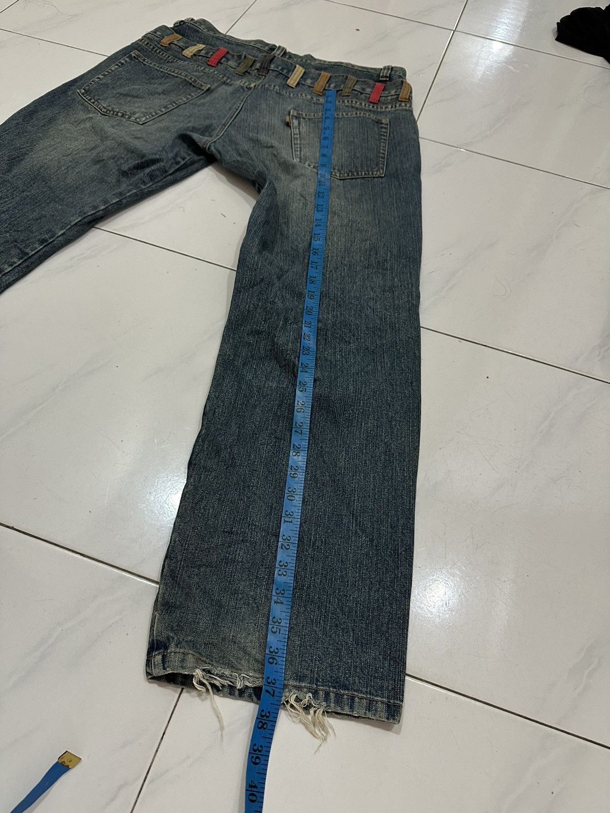 Vintage VTG Distress Amore Puro Double Waist Like Undercover Pants Size US 34 / EU 50 - 10 Thumbnail
