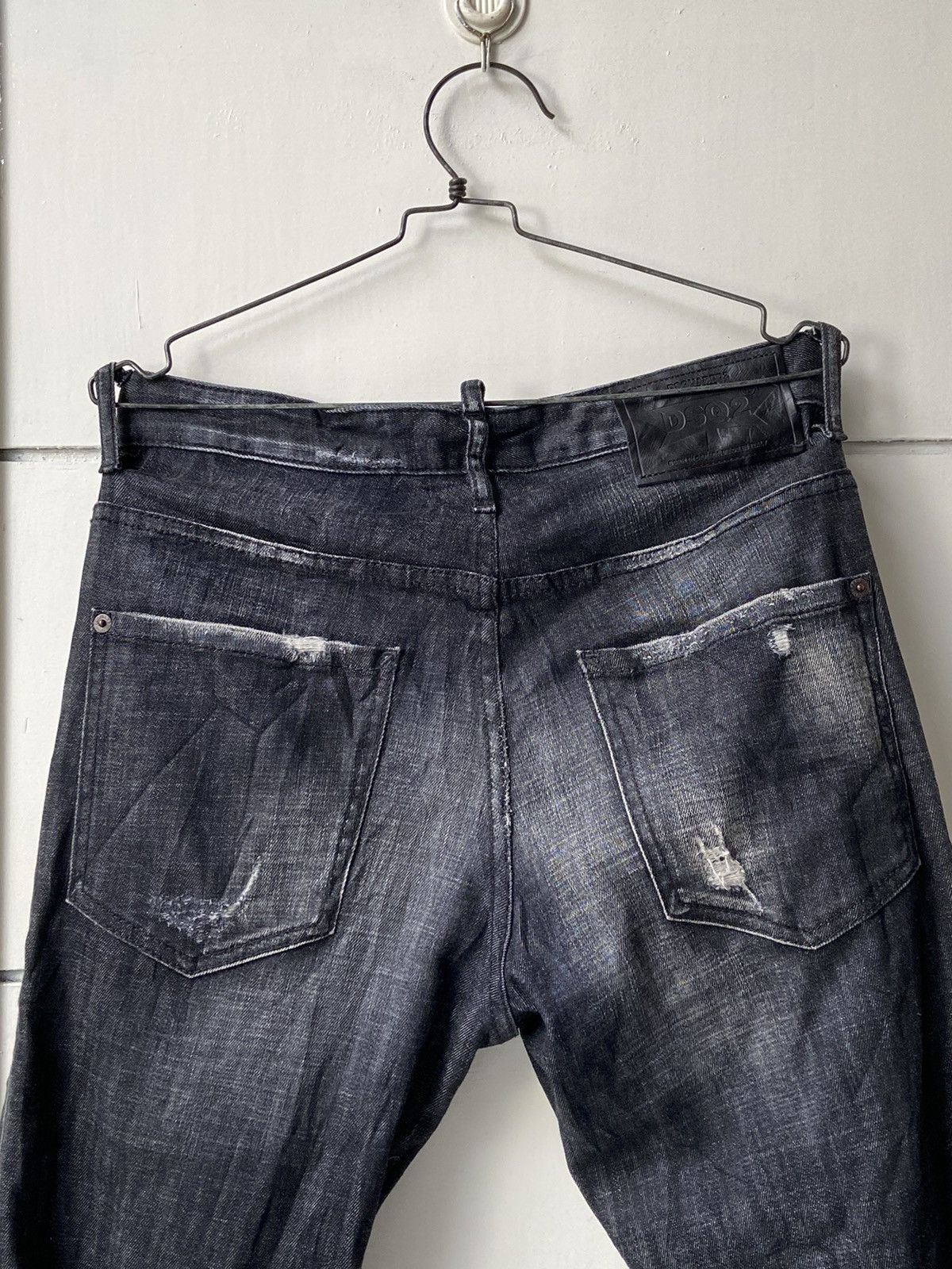 Dsquared2 DSQUARED2 Black Denim Pants Size US 30 / EU 46 - 16 Thumbnail