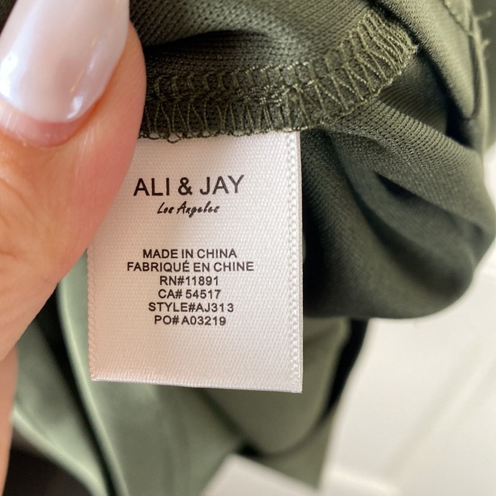 Other Ali & Jay Cutout Sleeveless Mini Bodycon Dress Green, Size L Size L / US 10 / IT 46 - 7 Thumbnail