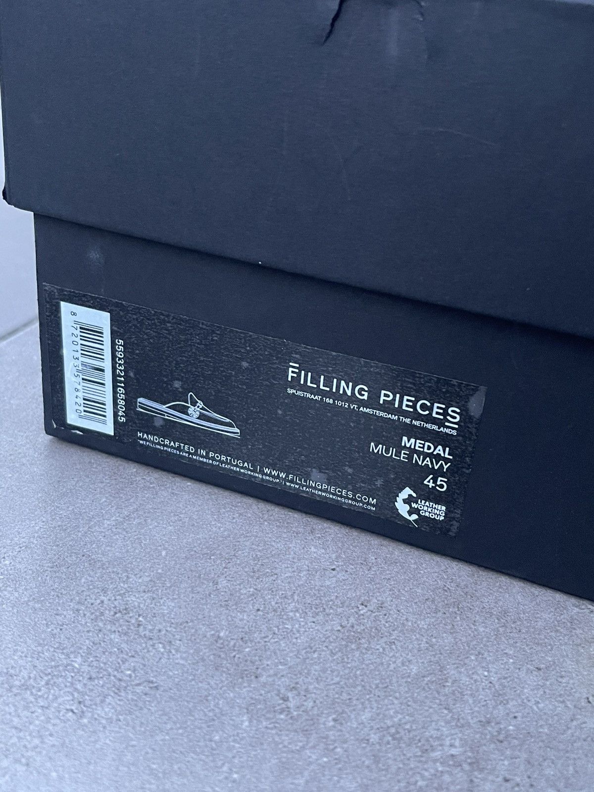 !DS! SS23 Filling Pieces Medal Black Mules