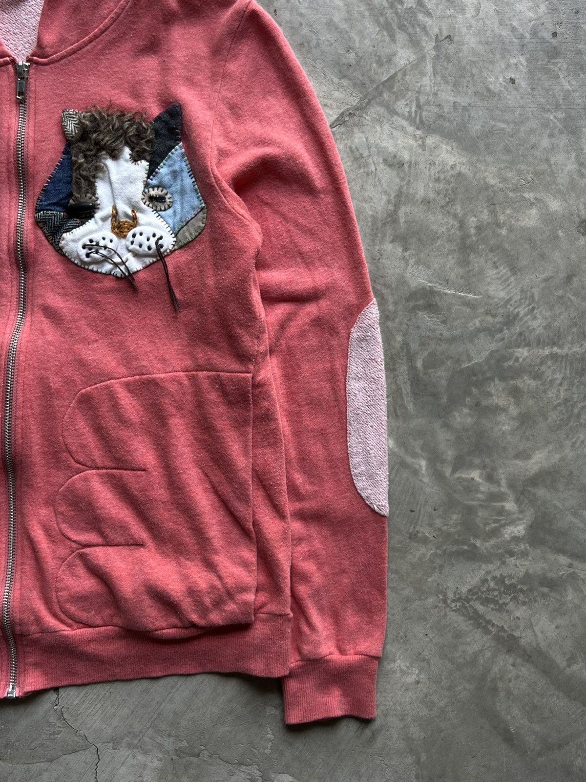 Ne-Net Ne-net Issey miyake Cat Patch Hoodies Size US XXS / EU 40 - 5 Thumbnail