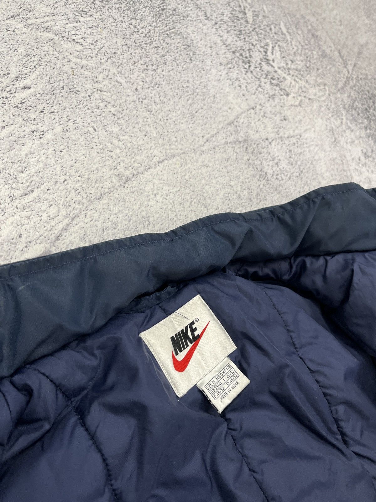 Nike Vintage 90’s Nike Retro Big Swoosh Logo Jacket Rare Y2k Size US M / EU 48-50 / 2 - 11 Thumbnail