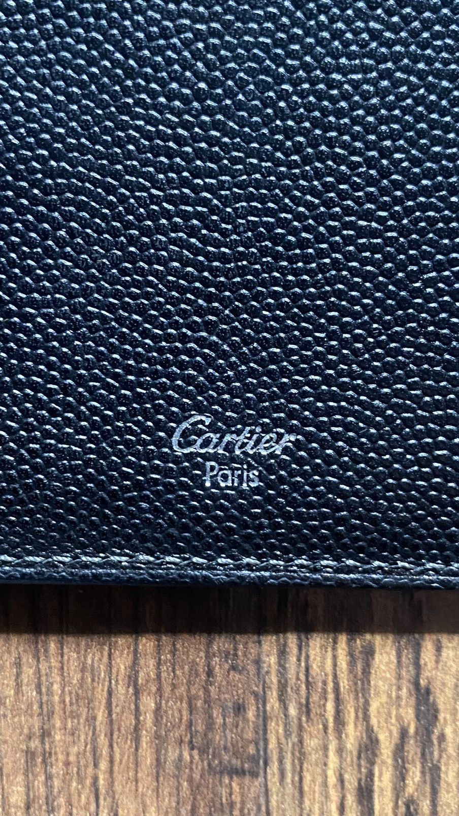 Cartier CARTIER SANTOS DE CARTIER CAVIER BLACK LONG WALLET Size ONE SIZE - 5 Thumbnail