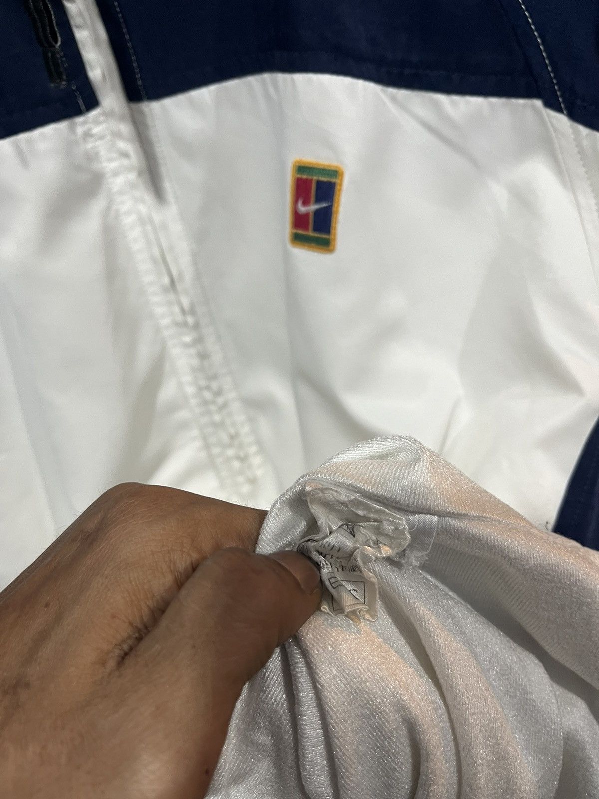 Nike Nike Tennis Windbreaker Jacket Logo 90s Size US L / EU 52-54 / 3 - 6 Thumbnail