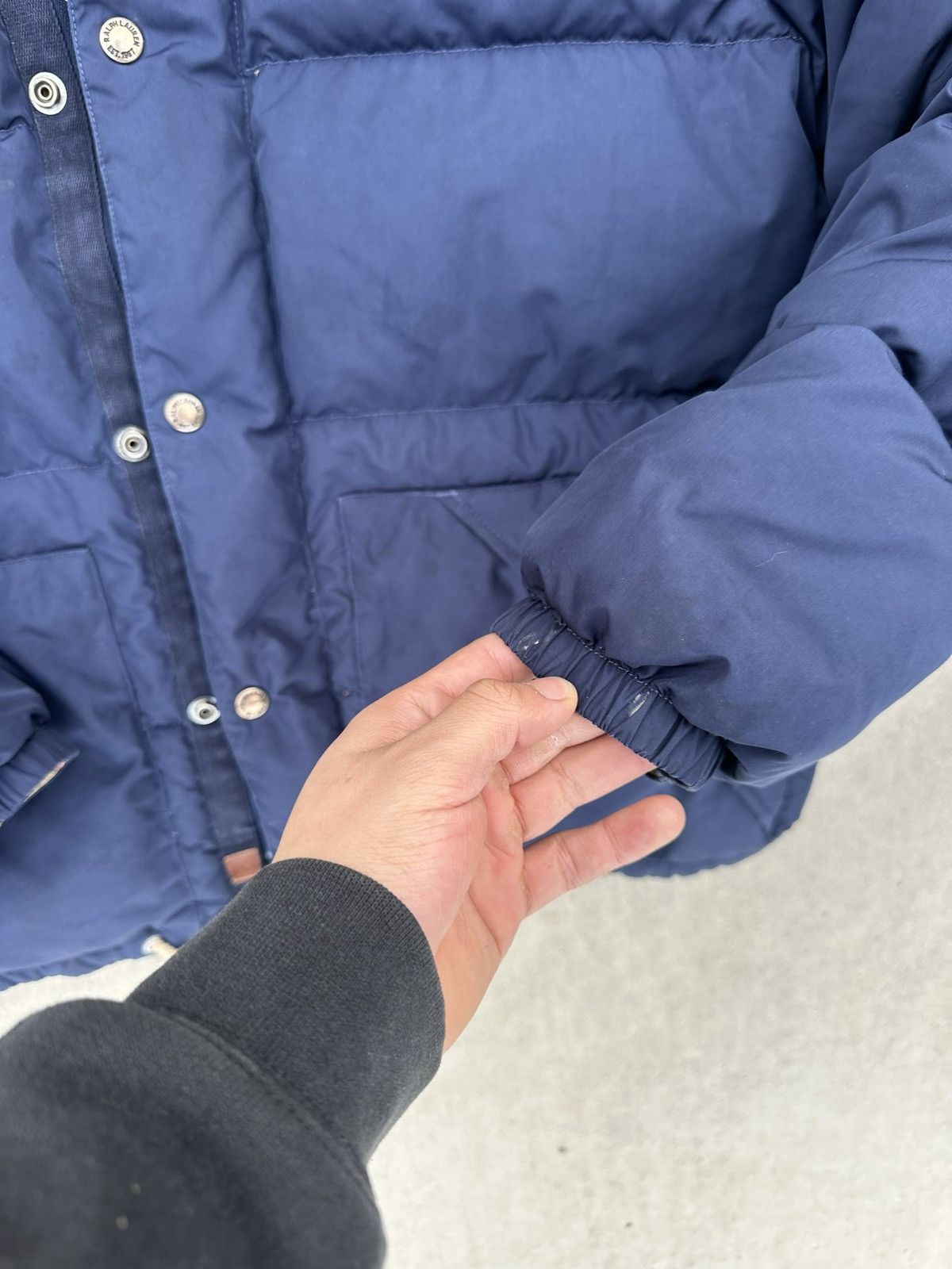 Polo Ralph Lauren × Vintage Polo Ralph Lauren New Men's Navy Elmwood Down Jacket Size m Size US M / EU 48-50 / 2 - 7 Thumbnail