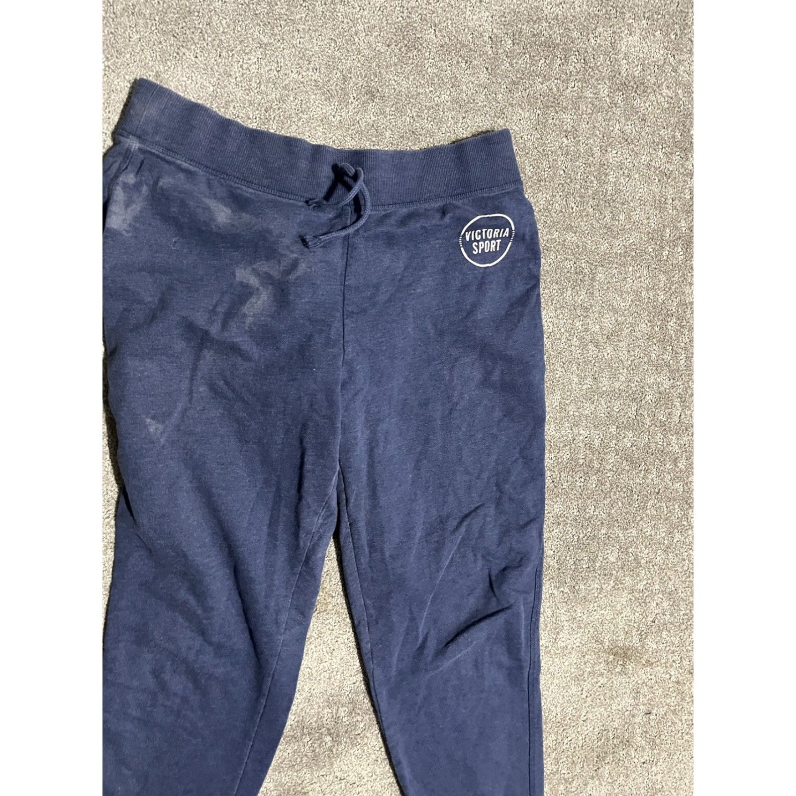 Victoria's Secret Victoria's Secret Sweatpants Womens Medium Blue Sleepwear Size 32" / US 10 / IT 46 - 2 Thumbnail