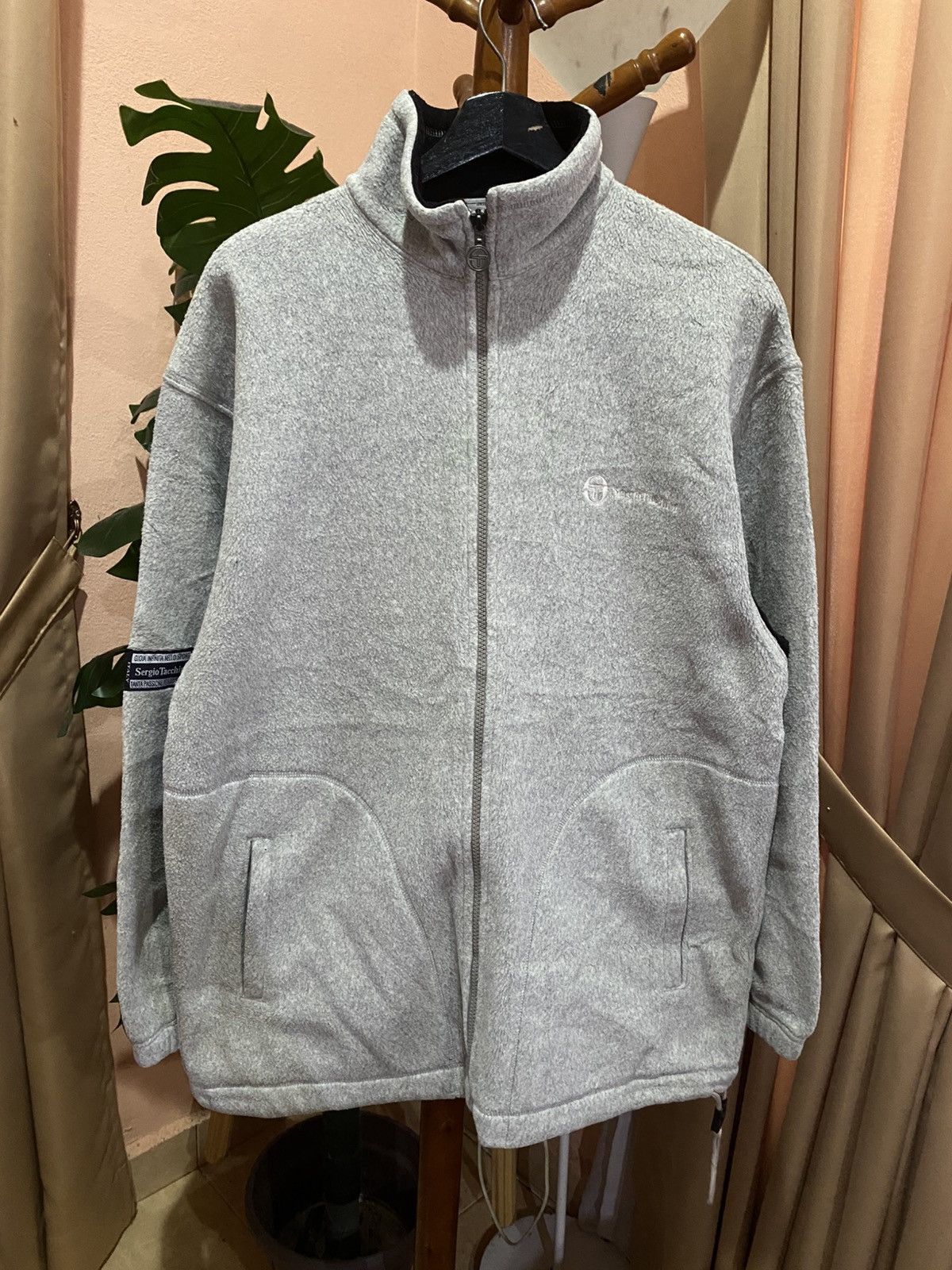 Sergio Tacchini VINTAGE SERGIO TACCHINI FLEECE JACKET Size US L / EU 52-54 / 3 - 1 Thumbnail