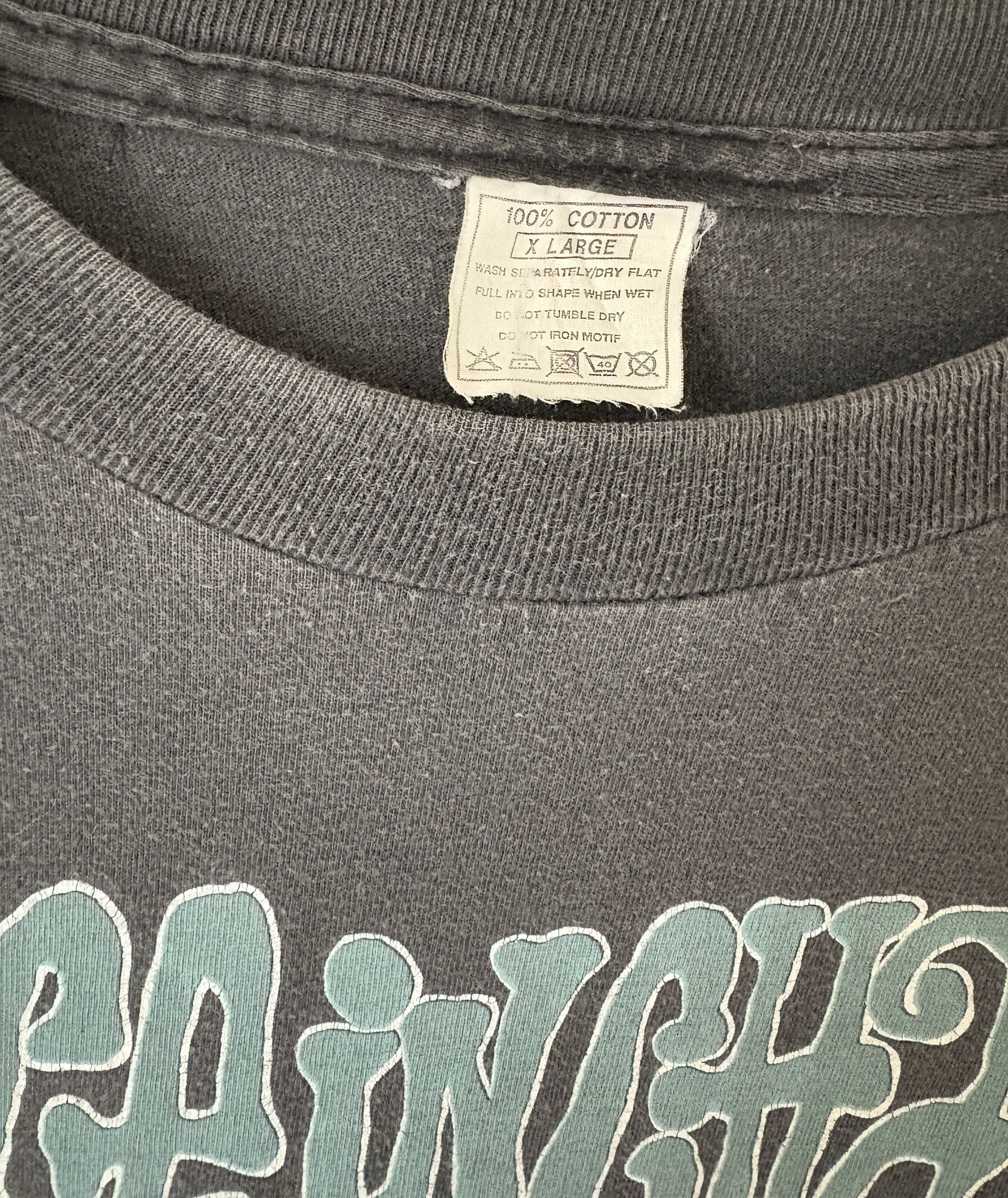 Band Tees Rare 90’s Vintage Alice in Chains X-Ray European Tour Shirt Size US XL / EU 56 / 4 - 6 Thumbnail