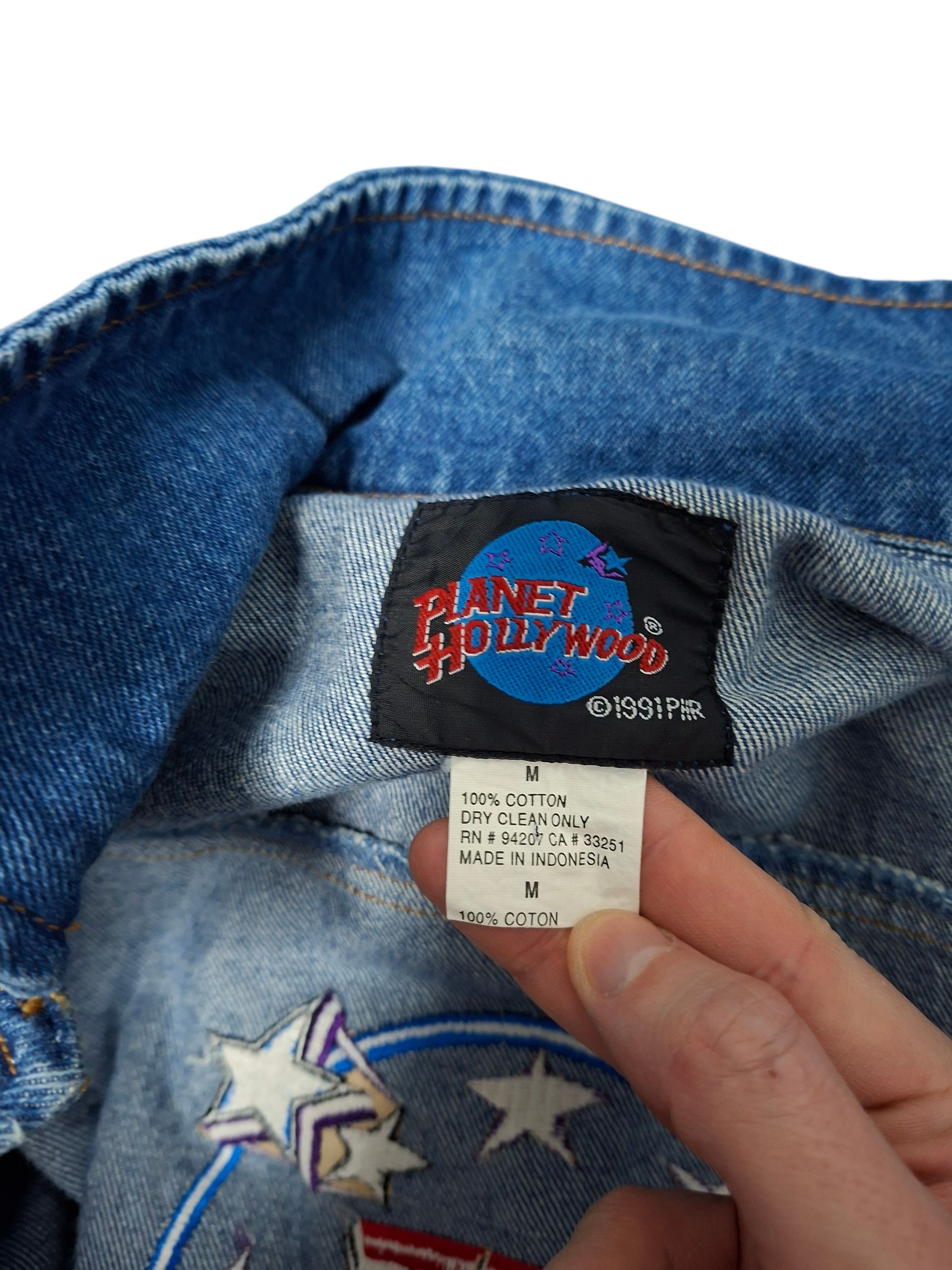 Planet Hollywood PLANET HOLLYWOOD SAN FRANCISCO VINTAGE DENIM JACKET Size US M / EU 48-50 / 2 - 6 Thumbnail