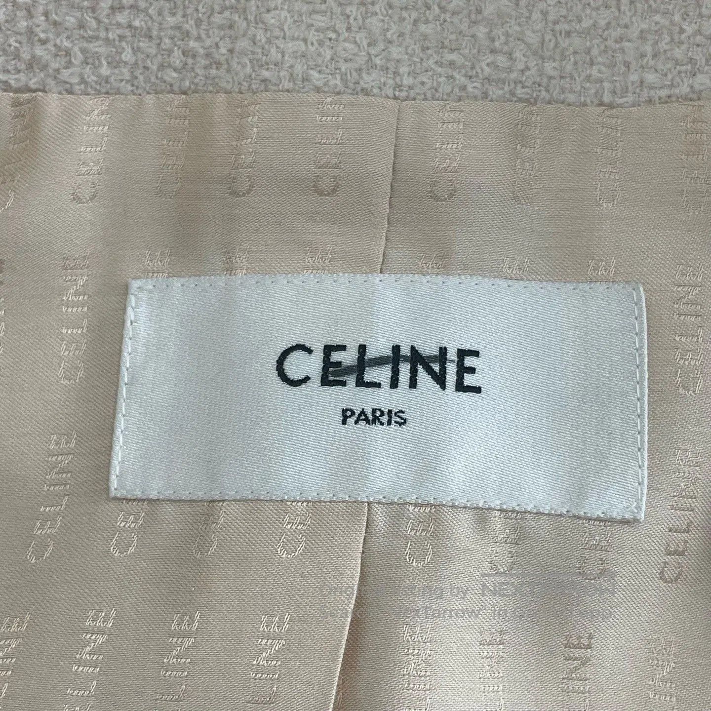 Celine CELINE SS23 Solid Tweed Button Knit Top. Size XXS / US 00 / IT 34 - 4 Thumbnail