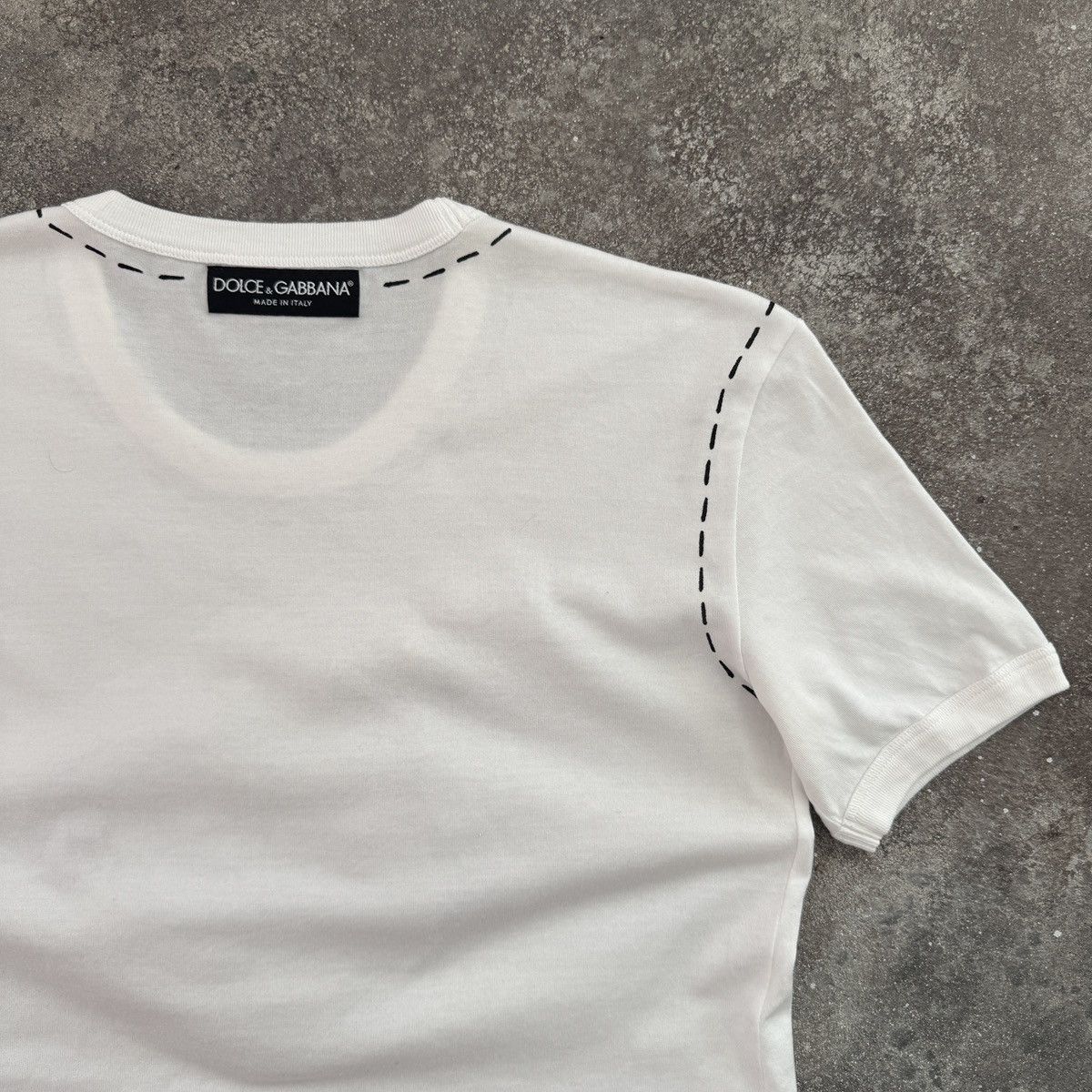 Dolce & Gabbana D&G Dolce & Gabbana Y2K Heart Patch T-Shirt Size M / US 6-8 / IT 42-44 - 13 Thumbnail