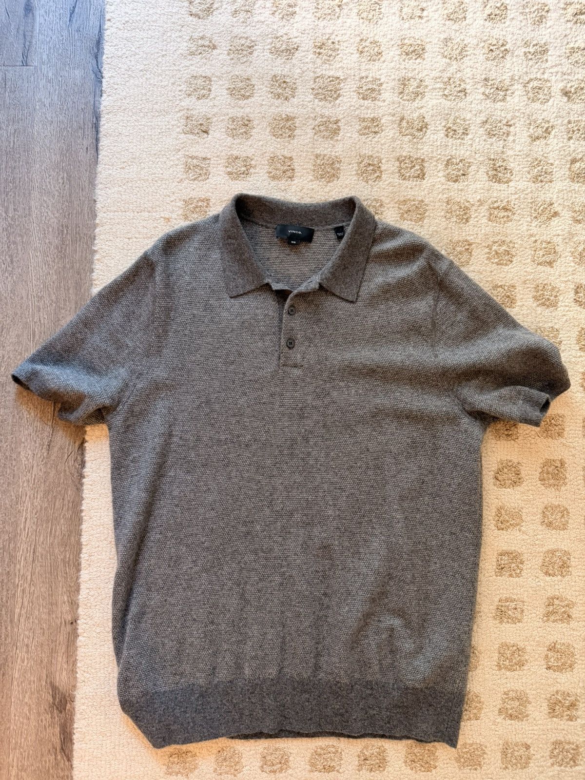 Vince Cashmere Polo Size US M / EU 48-50 / 2 - 2 Thumbnail