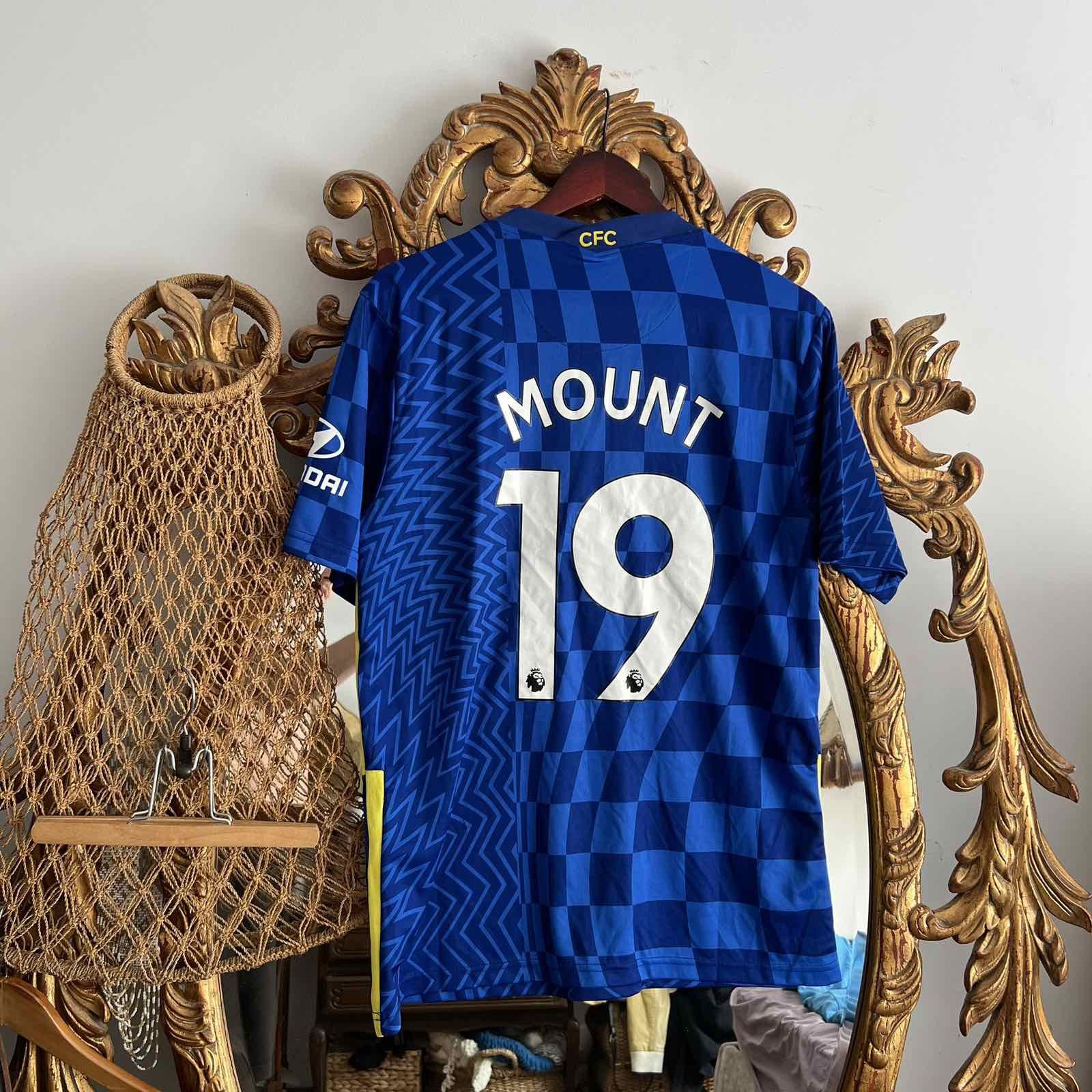Nike Nike Chelsea 2021 2022 Mount #19 Home Shirt Soccer Jersey Size US L / EU 52-54 / 3 - 2 Thumbnail