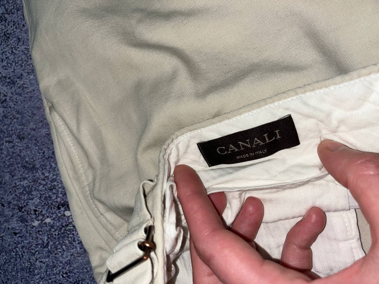 Canali Luxury Vintage Canali linen suit beach Summer Light pants Size US 36 / EU 52 - 11 Thumbnail