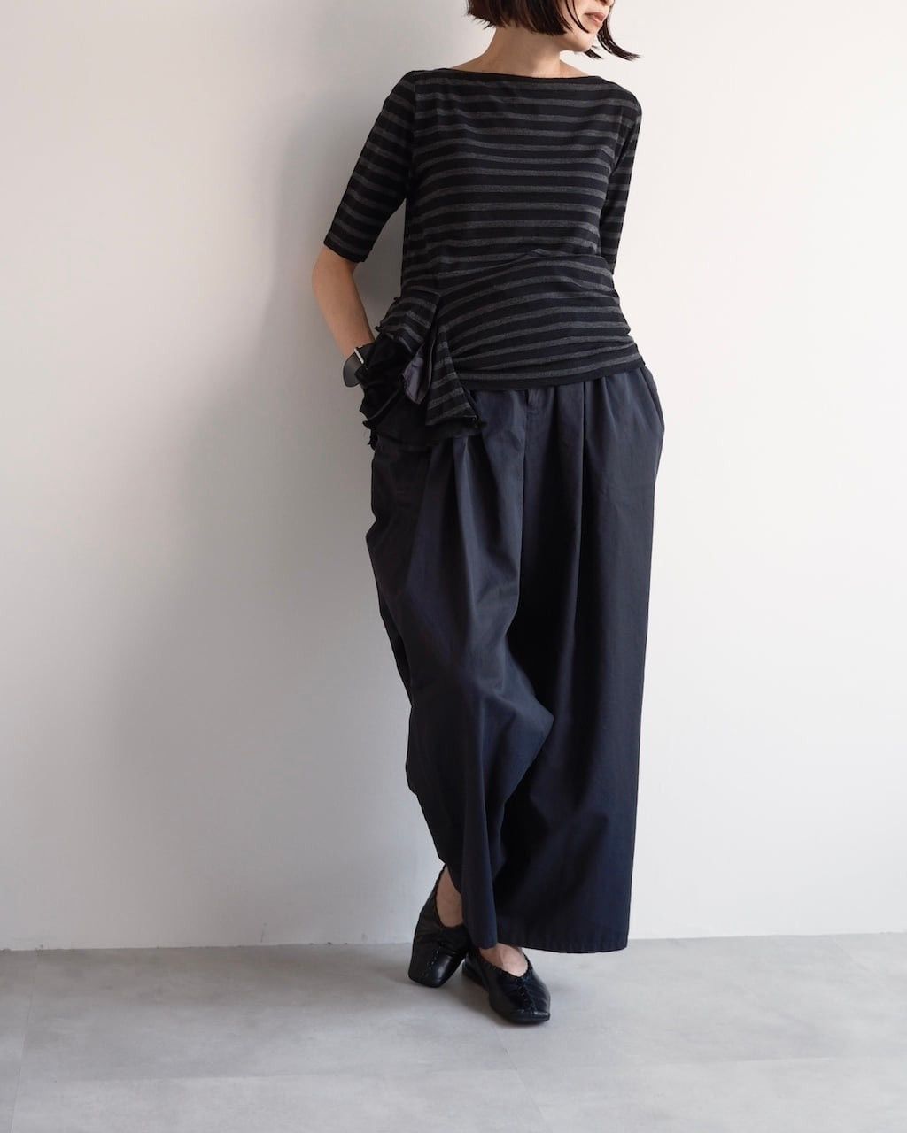 Sacai 2008 sacai FRILL DOCKING BOATNECK Size M / US 6-8 / IT 42-44 - 10 Thumbnail