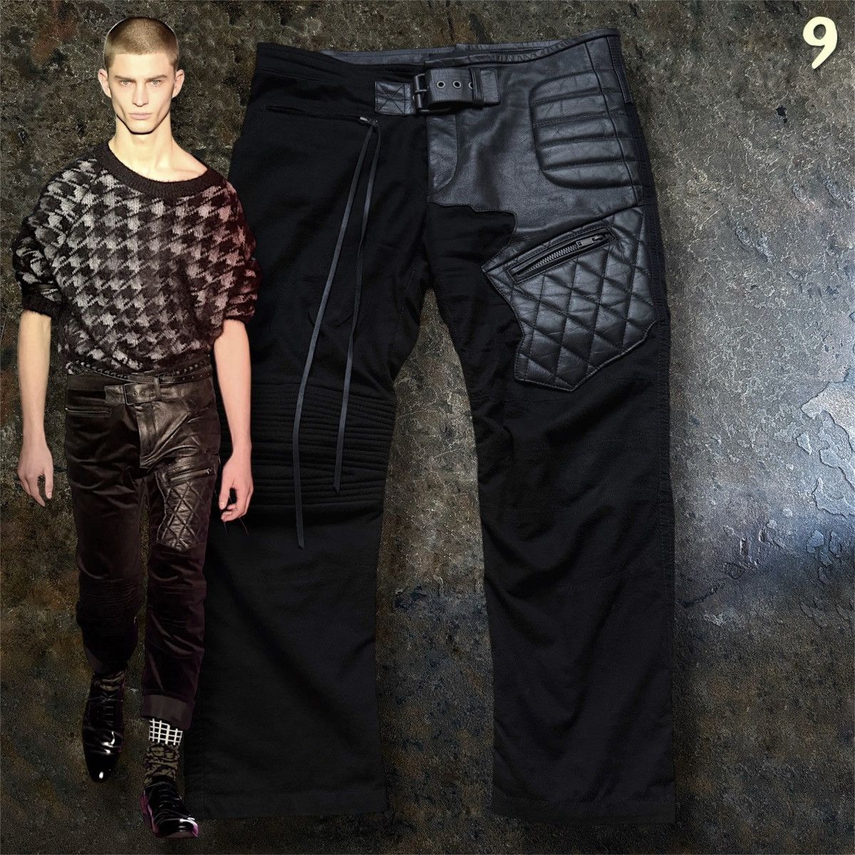 Haider Ackermann haider ackermann leather pants | Grailed