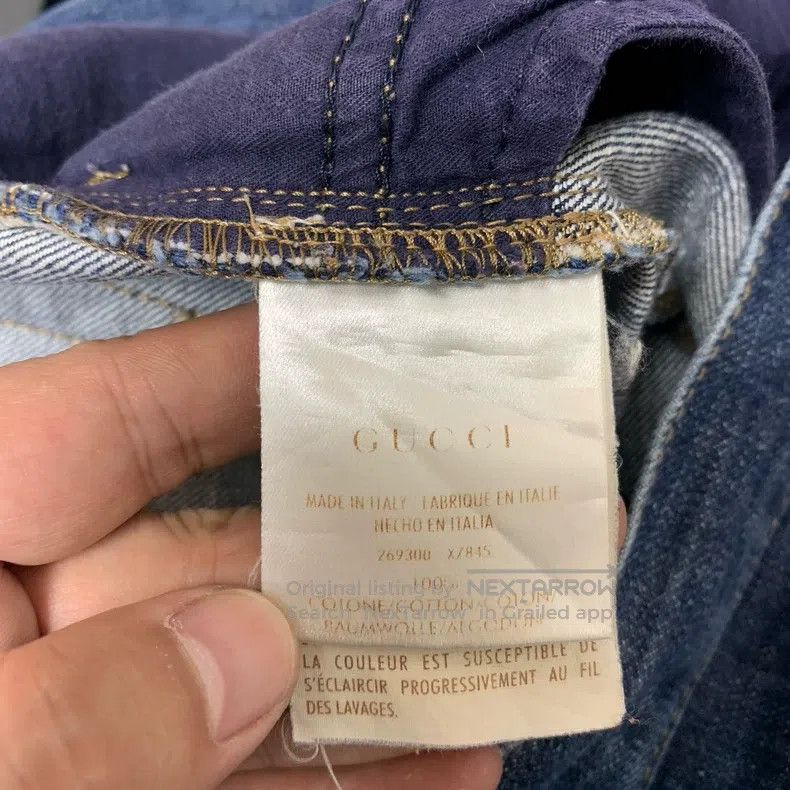 Gucci Gucci Printed washed jeans Size US 30 / EU 46 - 5 Thumbnail