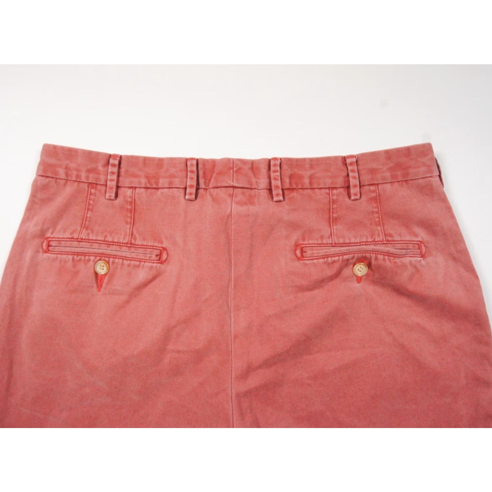 Peter Millar Peter Millar Chino Shorts 34" Pink Flat Front Casual Preppy Mens Size US 34 / EU 50 - 4 Thumbnail