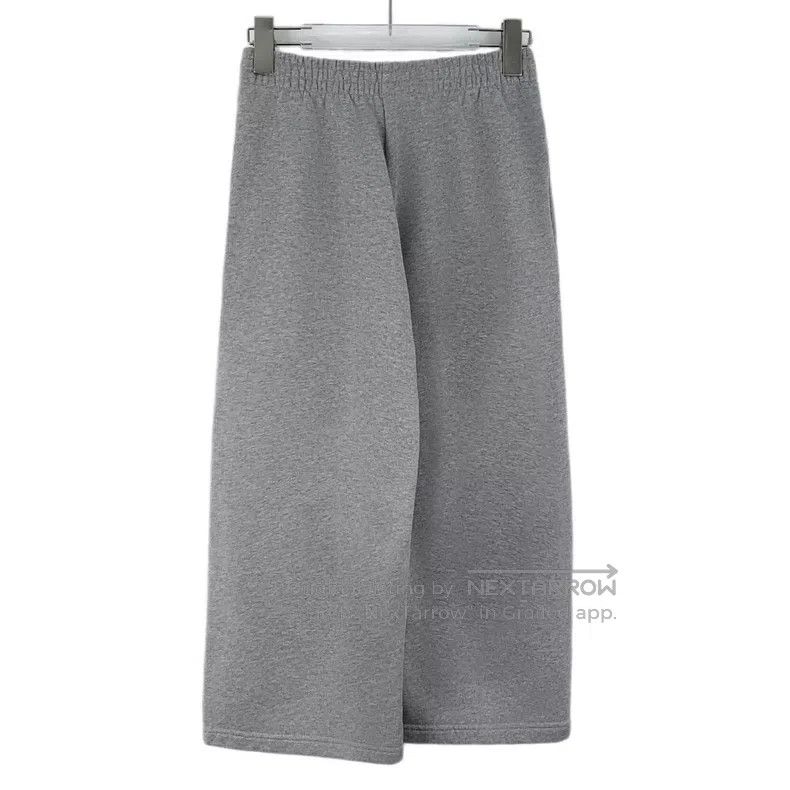 Balenciaga Balenciaga Size XXS Gray cotton casual wide leg seven-quar Size US 27 - 2 Thumbnail