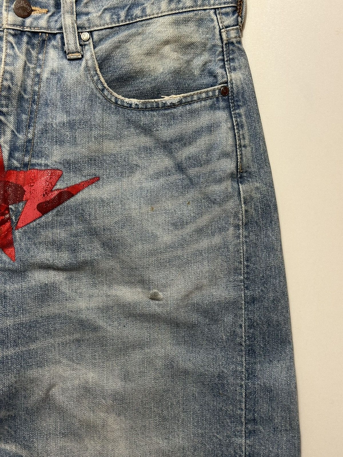 Bape Vintage Bape Twin Sta Camo Jorts Size US 32 / EU 48 - 4 Thumbnail