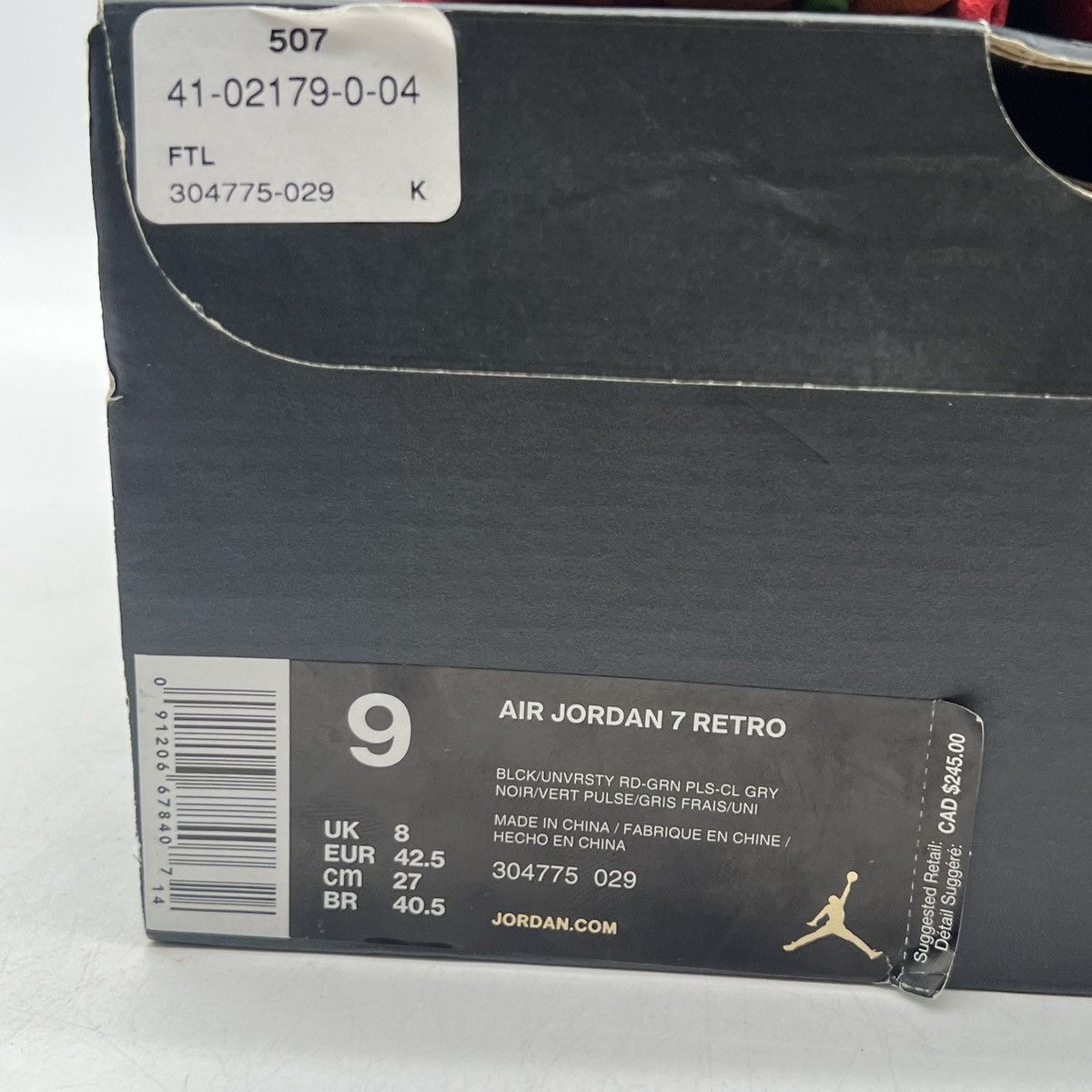 Jordan Brand Air Jordan 7 Marvin the Martian Size US 9 / EU 42 - 6 Thumbnail