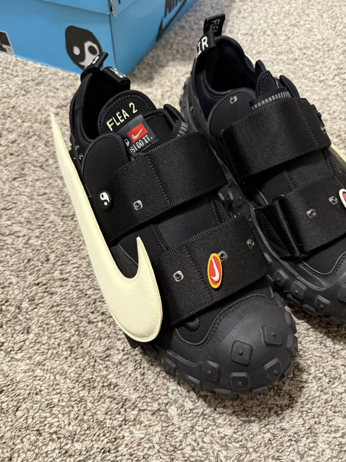 Cactus Plant Flea Market × Nike Nike Cactus Plant Flea Market Air Flea 2 Black Size 13 Size US 13 / EU 46 - 3 Thumbnail