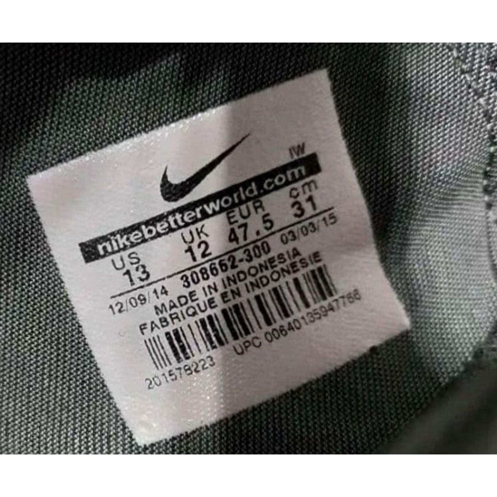 Nike Nike Air Rift Sneaker Men 13.0US Moss Green Us Army 31 M Size US 13 / EU 46 - 4 Thumbnail