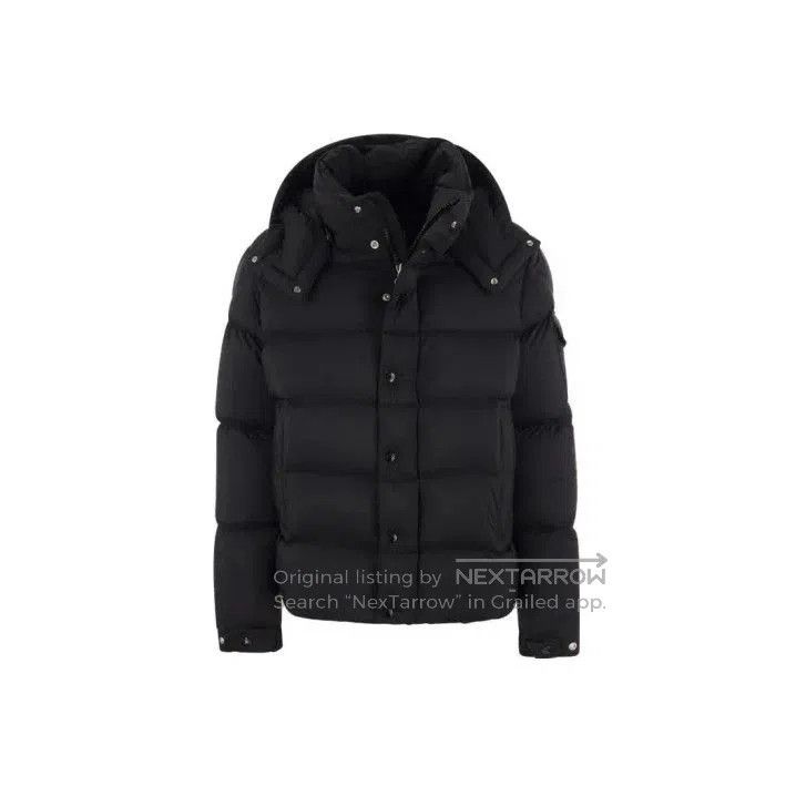 Moncler Moncler Vezere Unisex Black Hooded Down Jacket. Size US S / EU 44-46 / 1 - 2 Thumbnail
