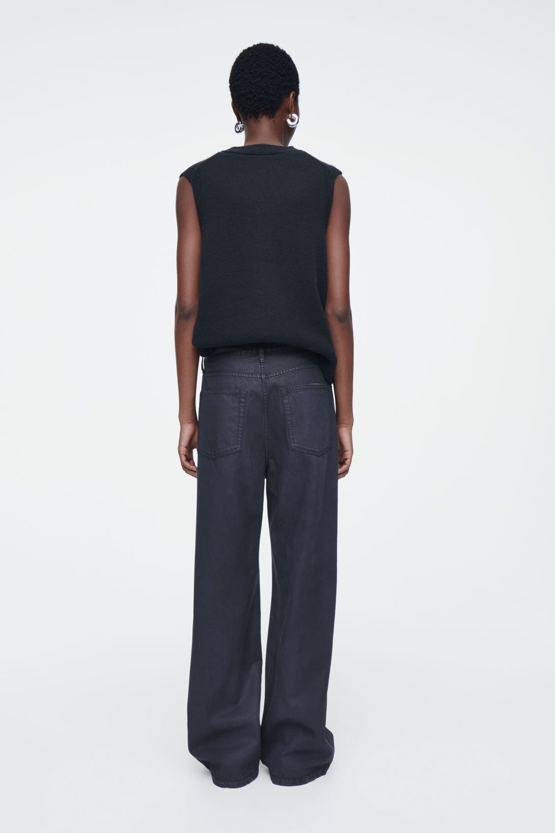 Cos COS VOLUME sprayed wide leg jeans Size US 30 / EU 46 - 5 Thumbnail